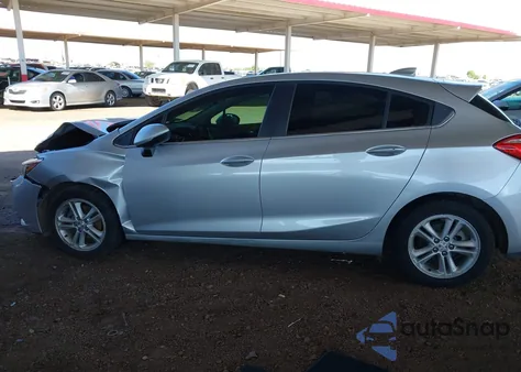 2018 Chevrolet Cruze Lt Auto из США, поврежденный, VIN 3G1BE6SM0JS614336